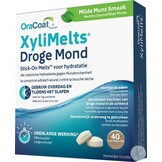 OraCoat XyliMelts Milde Munt tegen Droge Mond | 4 x 40 stuks Voordeelverpakking