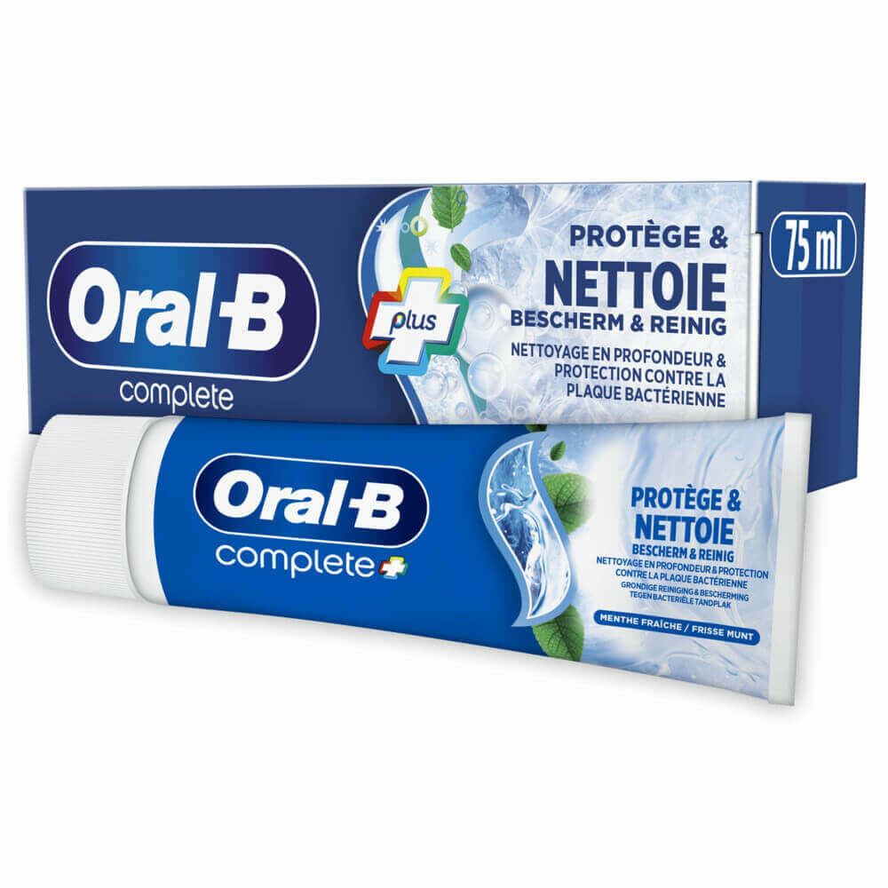 Oral-B Tandpasta Complete Protect & Clean | 75 ml | Fris & Beschermd