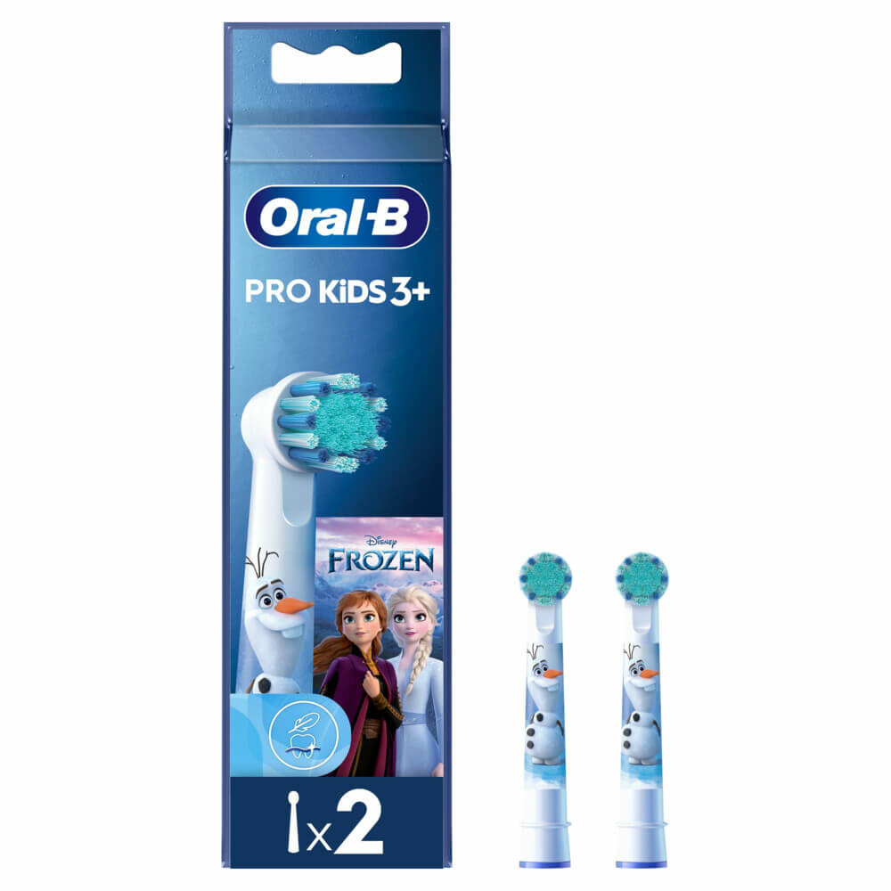 Oral-B Kids Frozen Opzetborstels | 2 stuks | Vanaf 3 Jaar