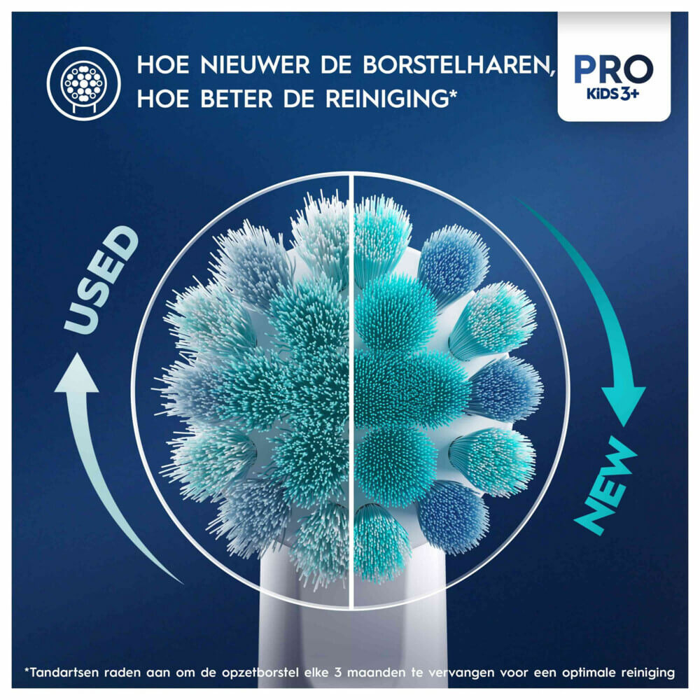 Oral-B Kids Frozen Opzetborstels | 2 stuks | Vanaf 3 Jaar