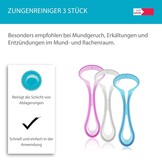 Edel+White Tongreiniger | 3 stuks Voordeelverpakking