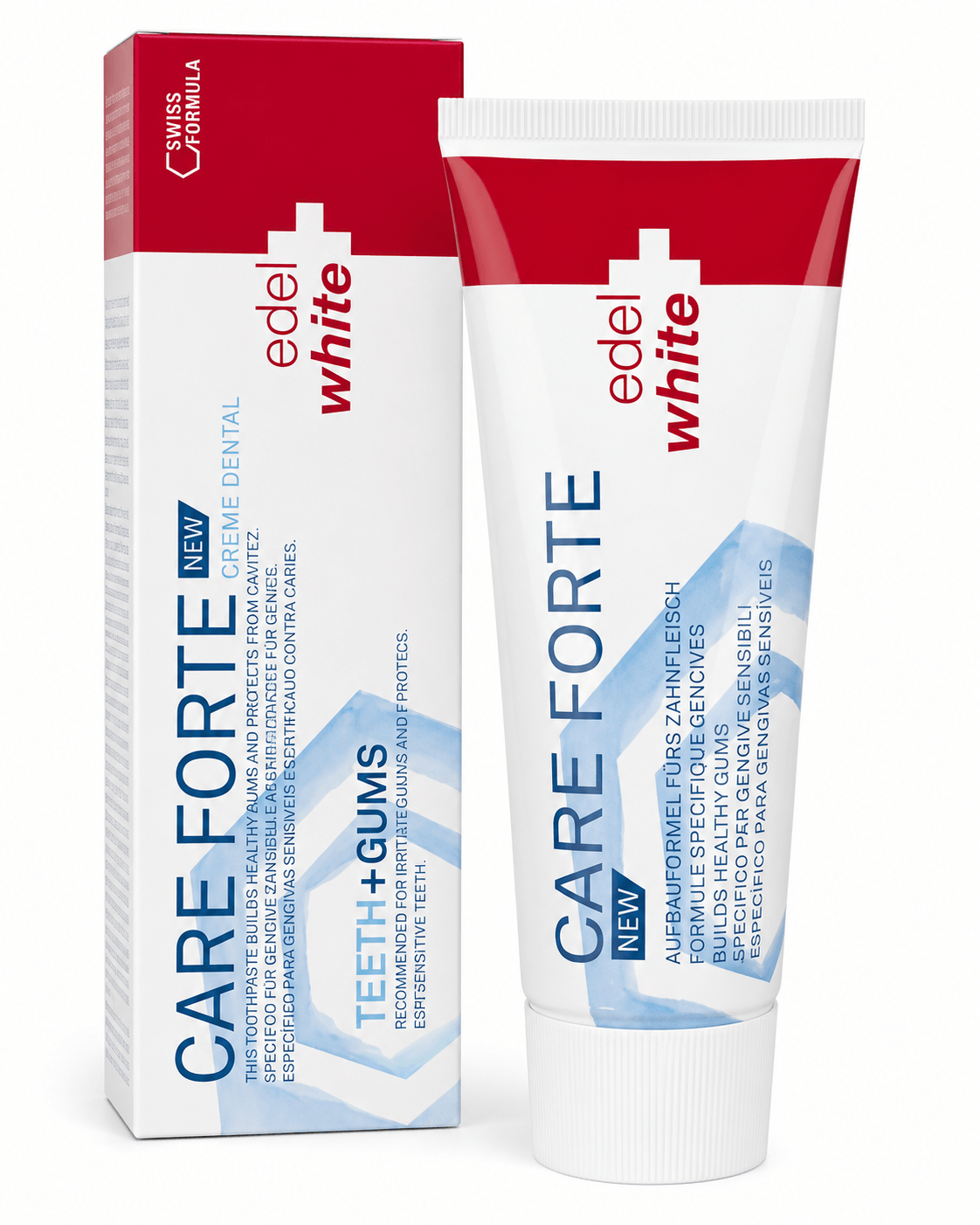 Edel+White Tandpasta Gum Care Forte | 75 ml | Tandvleesverzorging