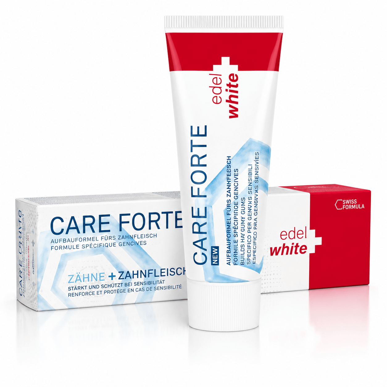 Edel+White Tandpasta Gum Care Forte | 75 ml | Tandvleesverzorging