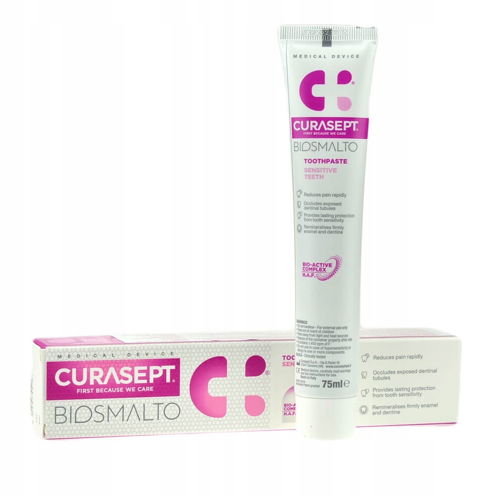 Curasept Biosmalto Tandpasta Gevoelige Tanden | 75 ml