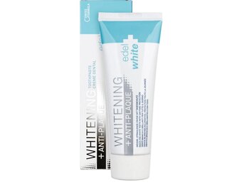 Edel+White Tandpasta Anti-Plak + Whitening | 75 ml | Witte Tanden