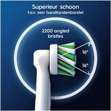 Oral B PRO Cross Action Opzetborstels Wit | 8 stuks