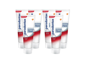 Parodontax Whitening Tandpasta | 6 x 75 ml Voordeelverpakking