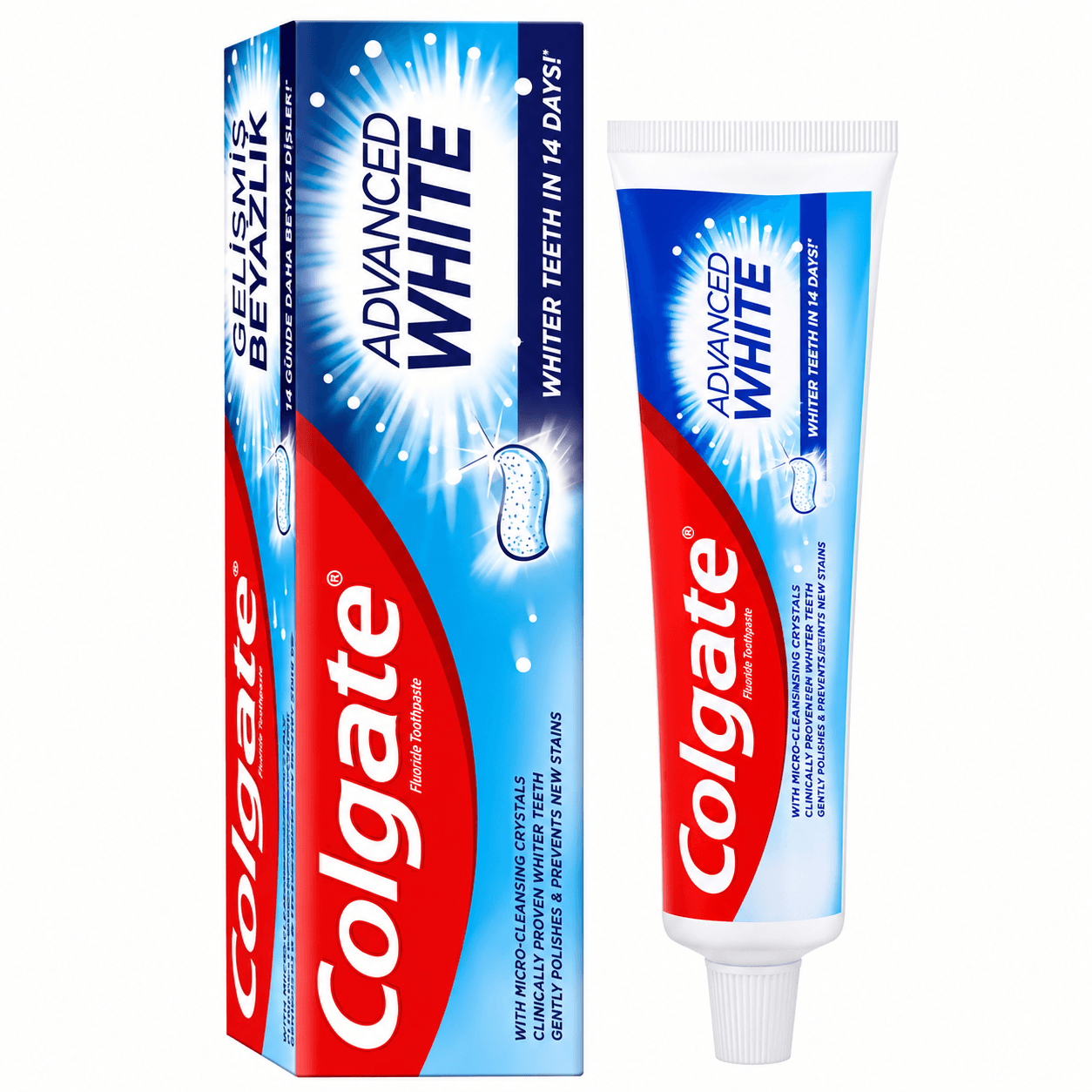 Colgate Advanced White Tandpasta | 100 ml | Whitening