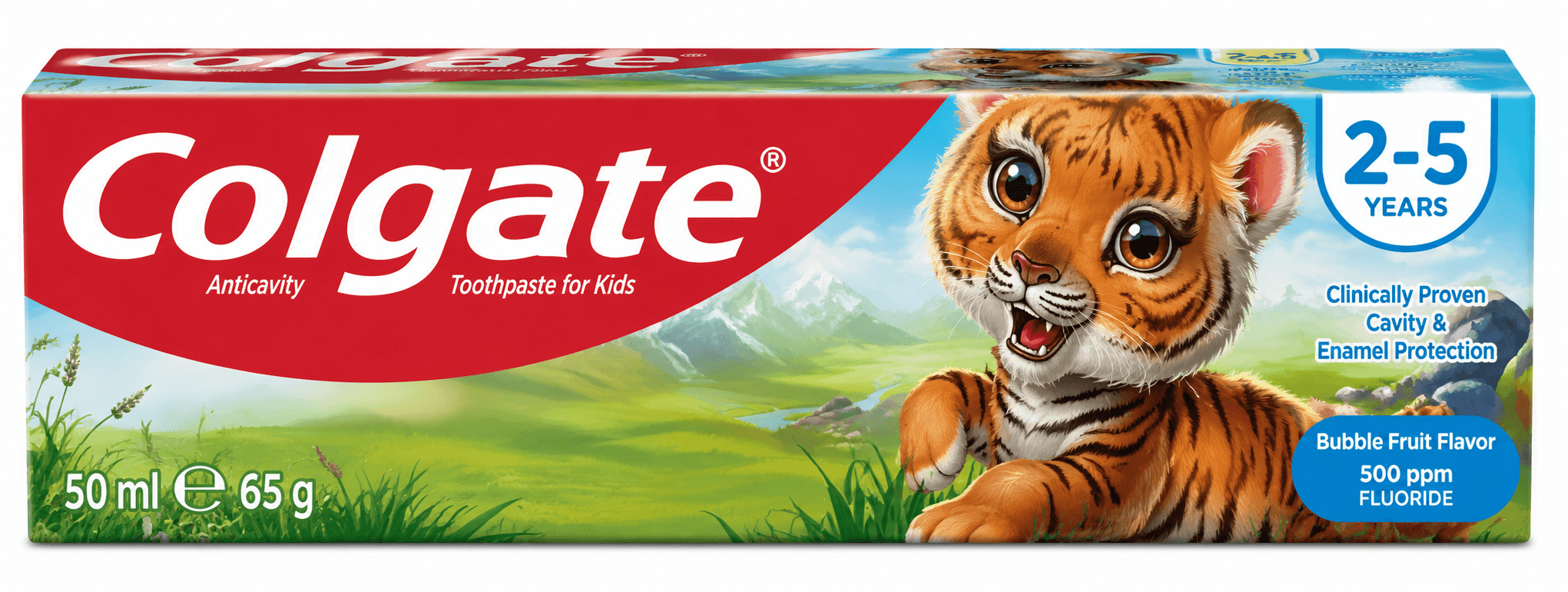 Colgate Junior Bubble Fruit Tandpasta | 50 ml | Kindertandpasta