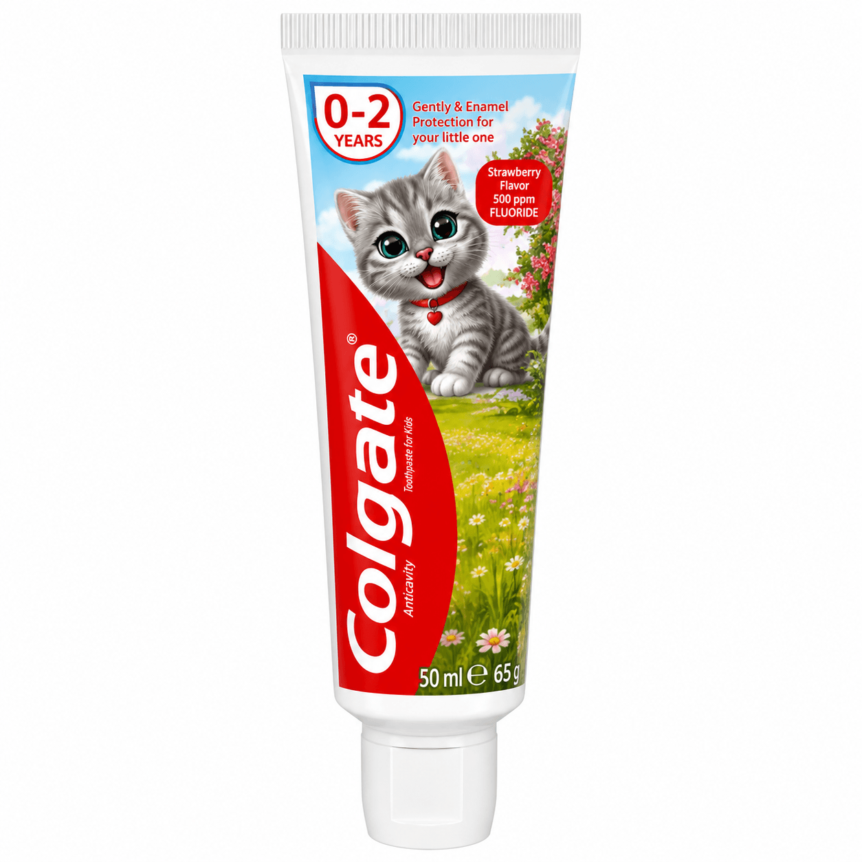 Colgate Baby Tandpasta | 50 ml | 0 - 2 jaar | Aardbeiensmaak