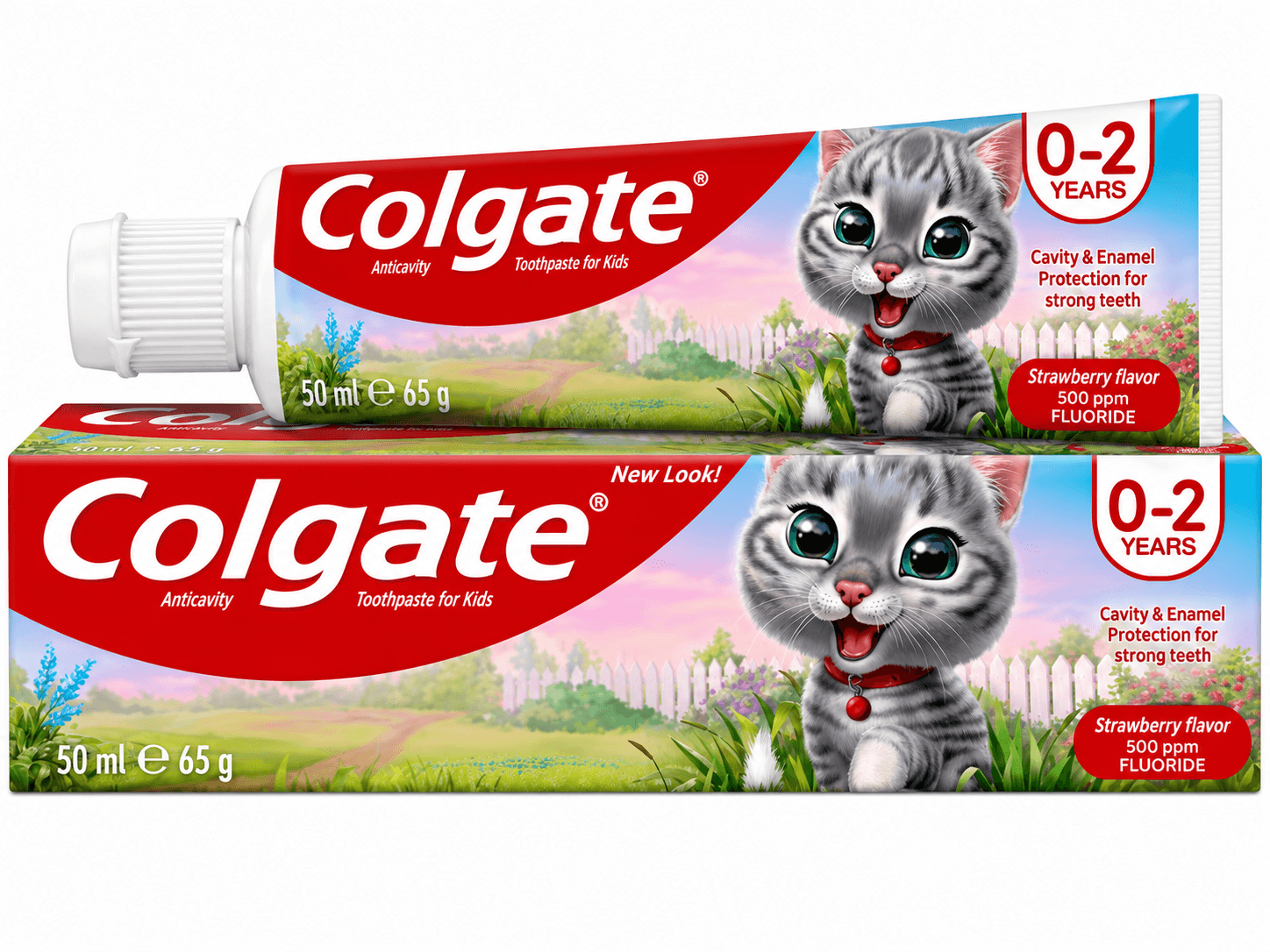Colgate Baby Tandpasta | 50 ml | 0 - 2 jaar | Aardbeiensmaak