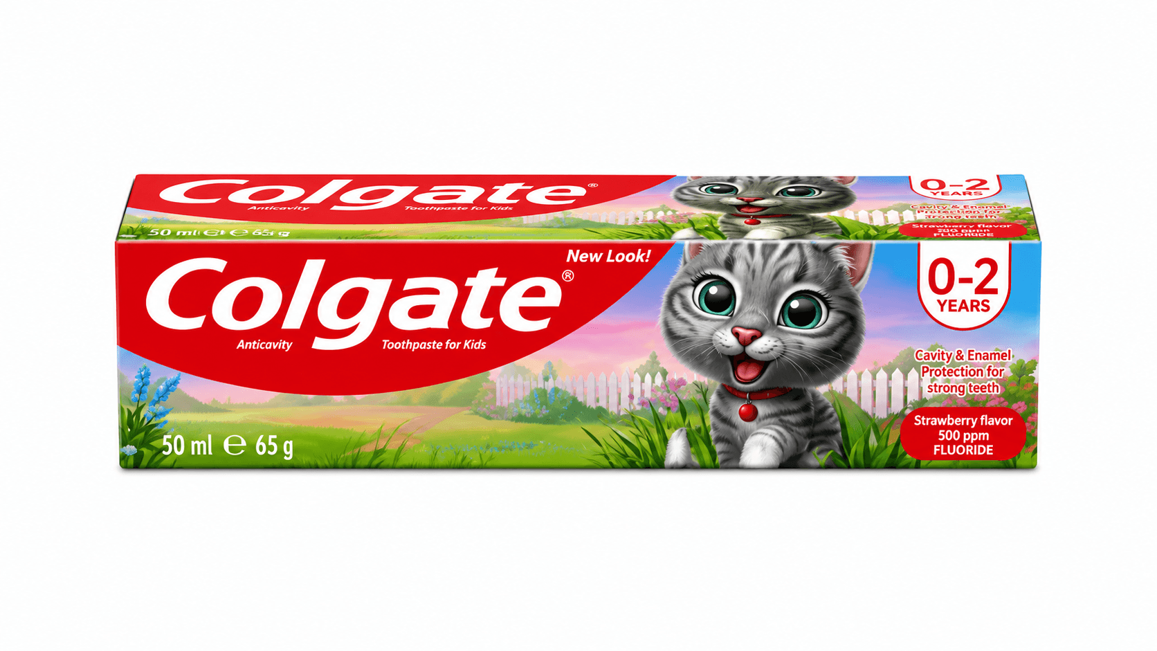 Colgate Baby Tandpasta | 50 ml | 0 - 2 jaar | Aardbeiensmaak
