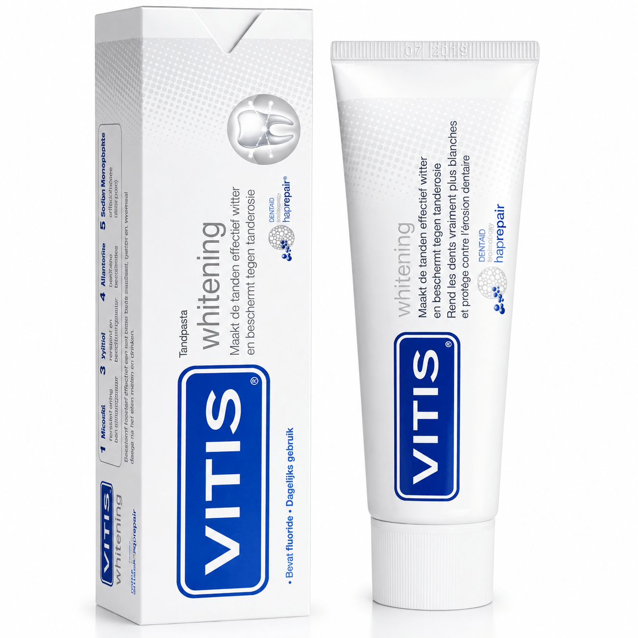 Vitis Whitening Tandpasta | 75 ml | Witte Tanden