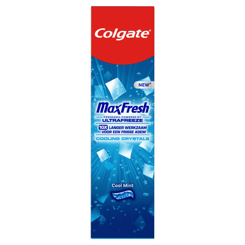 Colgate Max Fresh Cool Mint Cooling Crystals Tandpasta | 75 ml | Frisse Adem