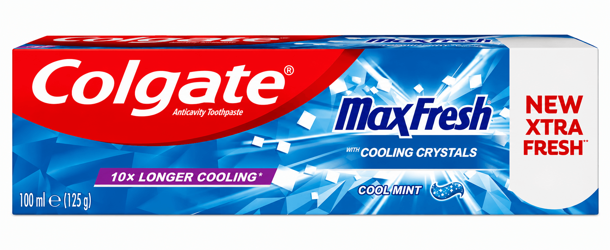 Colgate Max Fresh Cool Mint Cooling Crystals Tandpasta | 100 ml | Intens Fris