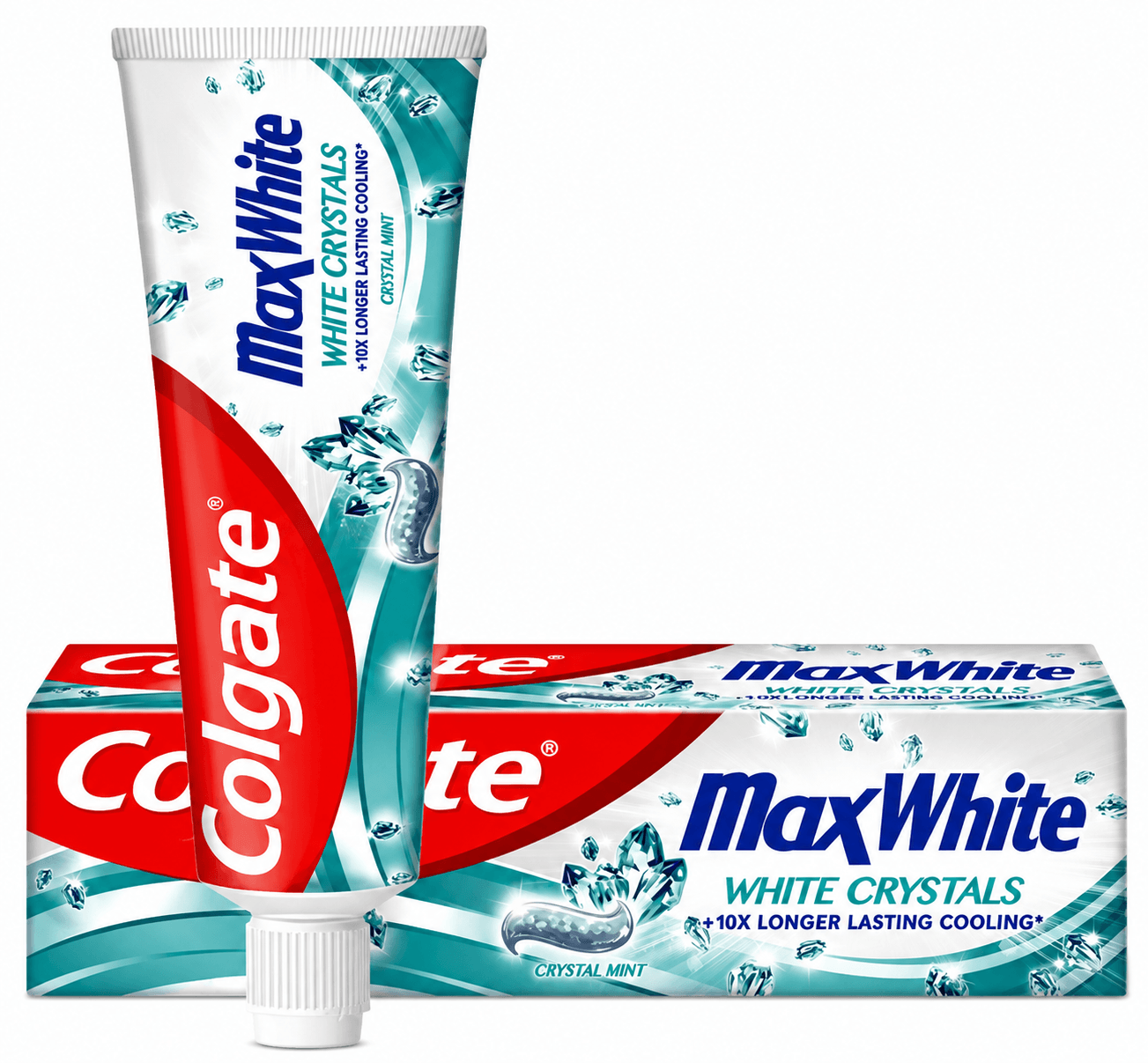 Colgate Max White Crystal Mint Tandpasta | 100 ml | Witte Tanden