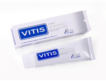 Vitis Tandpasta Whitening - 4 x 75 ml - Voordeelverpakking