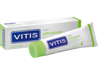 Vitis Tandpasta Orthodontic - 2 x 75 ml - Voordeelverpakking