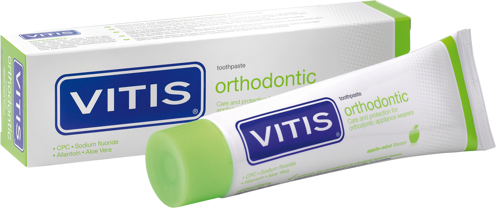Vitis Tandpasta Orthodontic - 2 x 75 ml - Voordeelverpakking