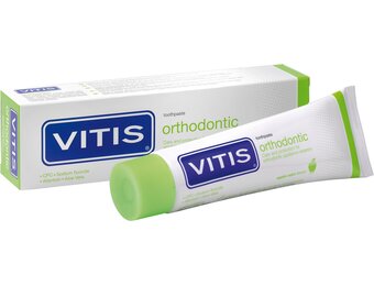 Vitis Tandpasta Orthodontic - 4 x 75 ml - Voordeelverpakking