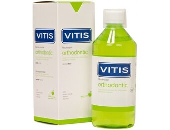 Vitis Mondwater Orthodontic - 2 x 500 ml - Voordeelverpakking