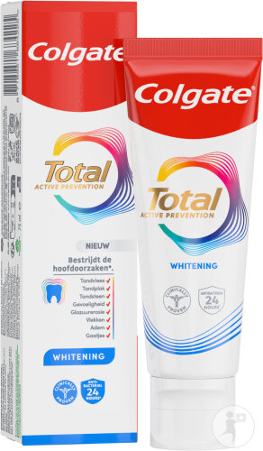Colgate Total Whitening Tandpasta | 75 ml | Witte Tanden