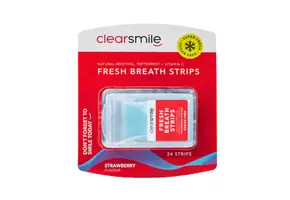Clearsmile Fresh Breath Strips Strawberry 
