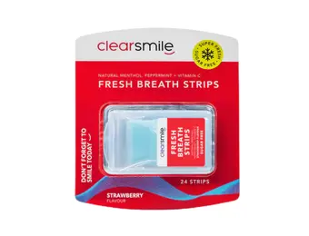 Clearsmile Fresh Breath Strips Strawberry 