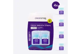 Clearsmile Fresh Breath Strips Mint 4 pack