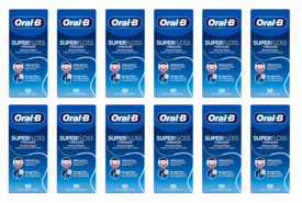 Oral-B Superfloss Flossdraad | 12 stuks |  Voordeelverpakking