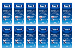 Oral-B Superfloss Flossdraad | 12 stuks |  Voordeelverpakking