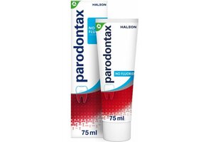 Parodontax – Tandpasta – Zonder Fluoride – 75 ml - Voordeelverpakking - 4 stuks - Tandpasta zonder fluoride - Gezond tandvlees