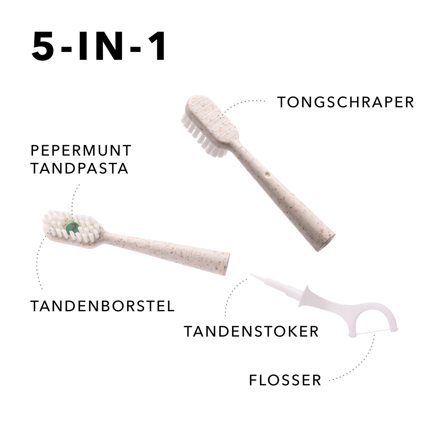 Clearsmile 5 in 1 Tooth Brush Clean & Fresh - Peppermint