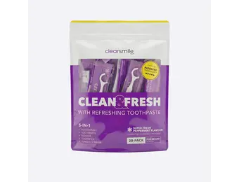 Clearsmile 5 in 1 Tooth Brush Clean & Fresh - Peppermint