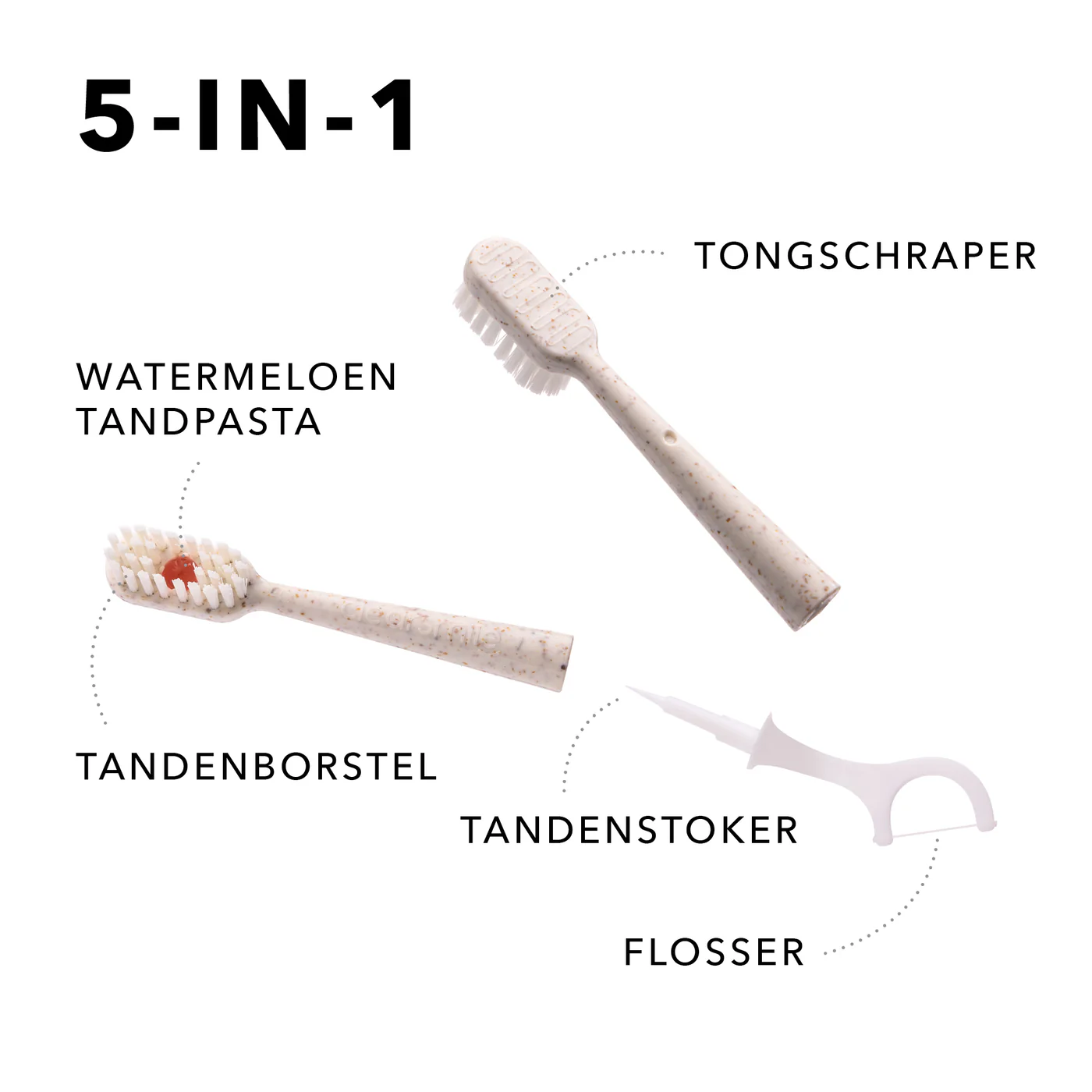 Clearsmile 5-in-1 Toothbrush Pink Clean & Fresh - Watermelon