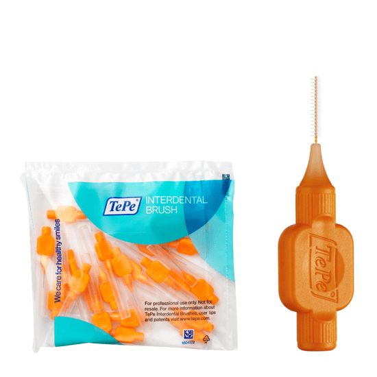 TePe Interdentale Ragers Original Oranje ISO maat 1 – 0,45 mm (20 stuks)