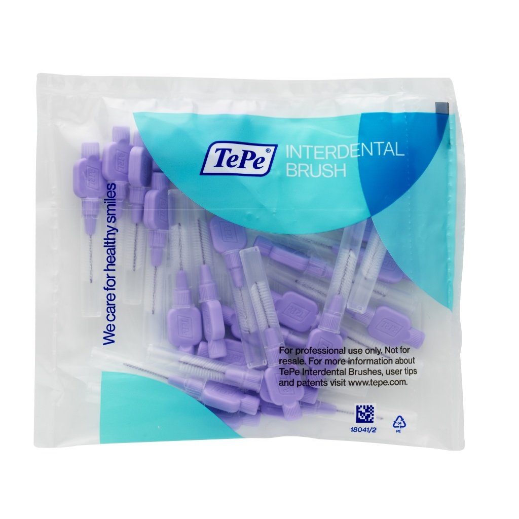 TePe Interdentale Ragers Extra Soft Lichtlila ISO maat 6 – 1,1 mm (20 stuks)