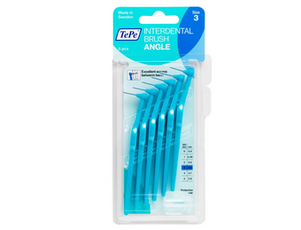 TePe Angle Interdentale Ragers 0,6 mm Blauw - 10 x 6 stuks - Voordeelverpakking