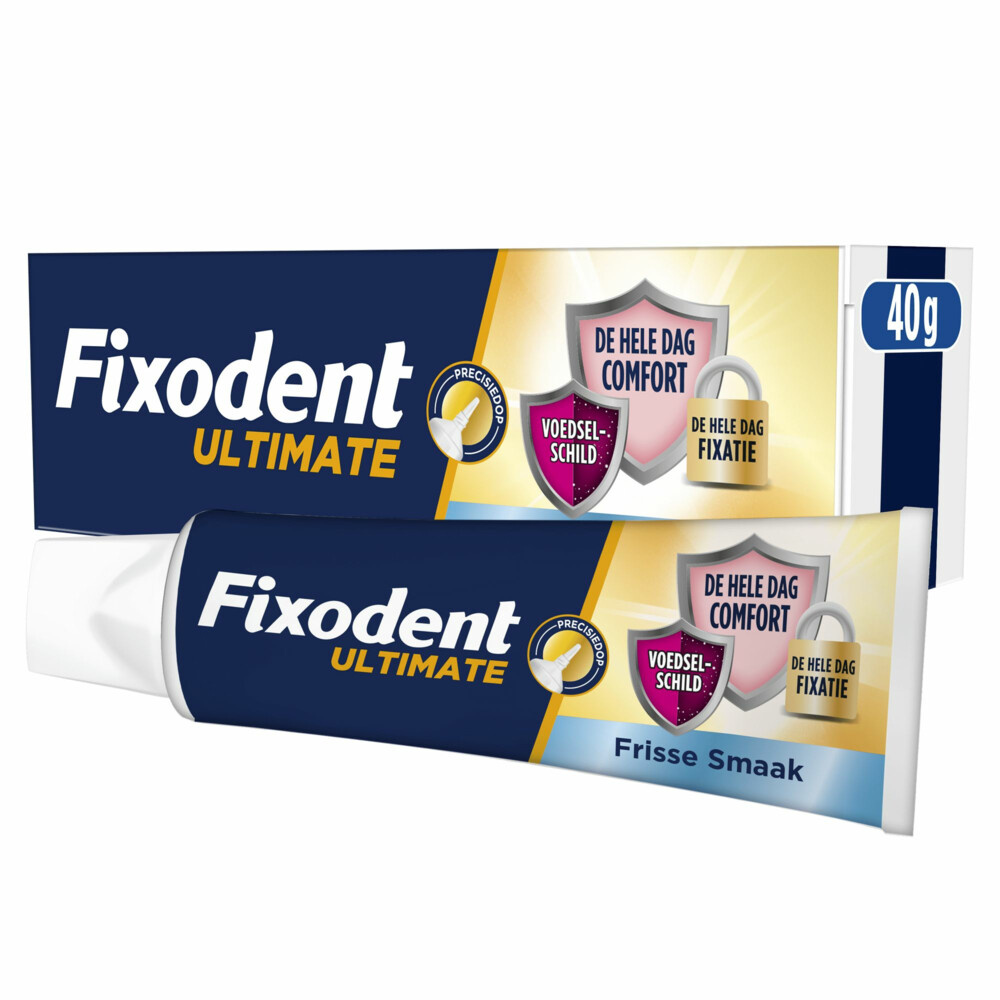 Fixodent Kleefpasta Ultimate Fresh 40 gr - Bulkverpakking - 3 stuks