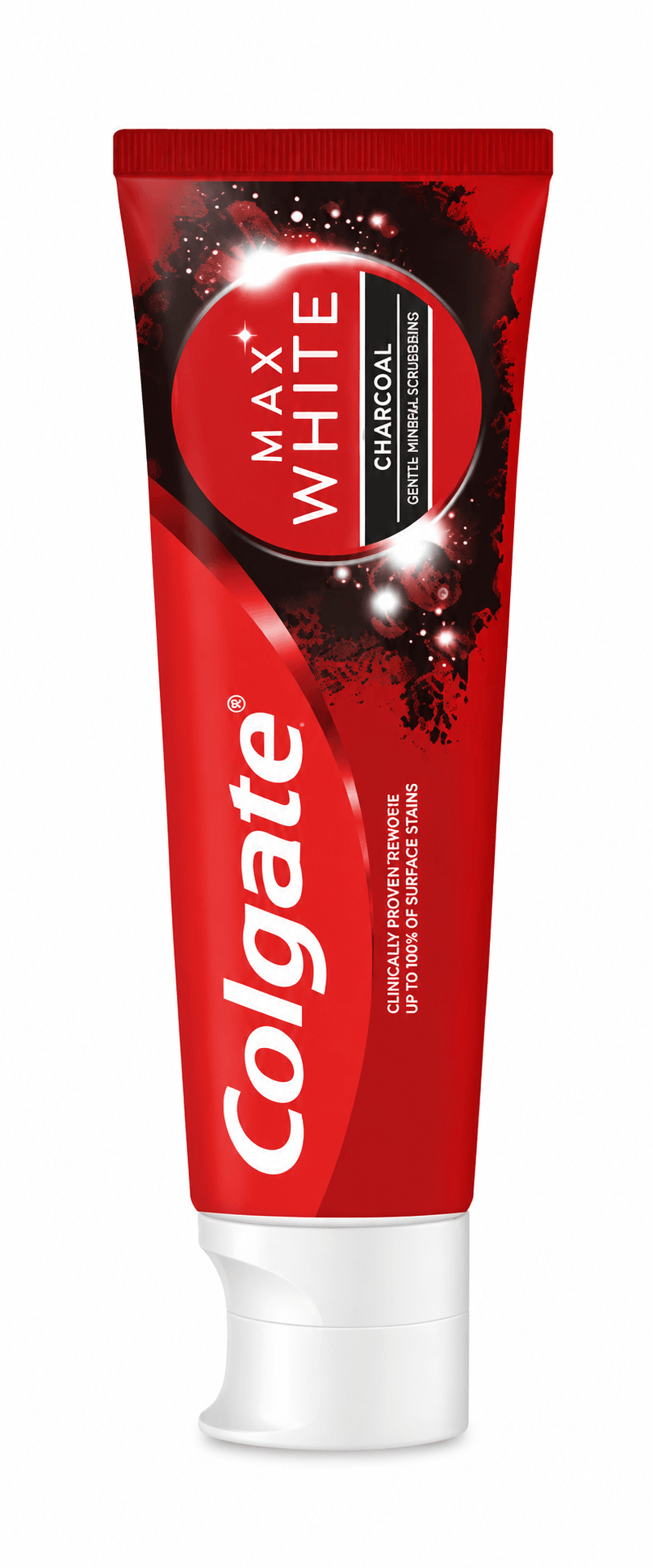 Colgate Max White Charcoal Whitening Tandpasta | 75 ml | Witte Tanden