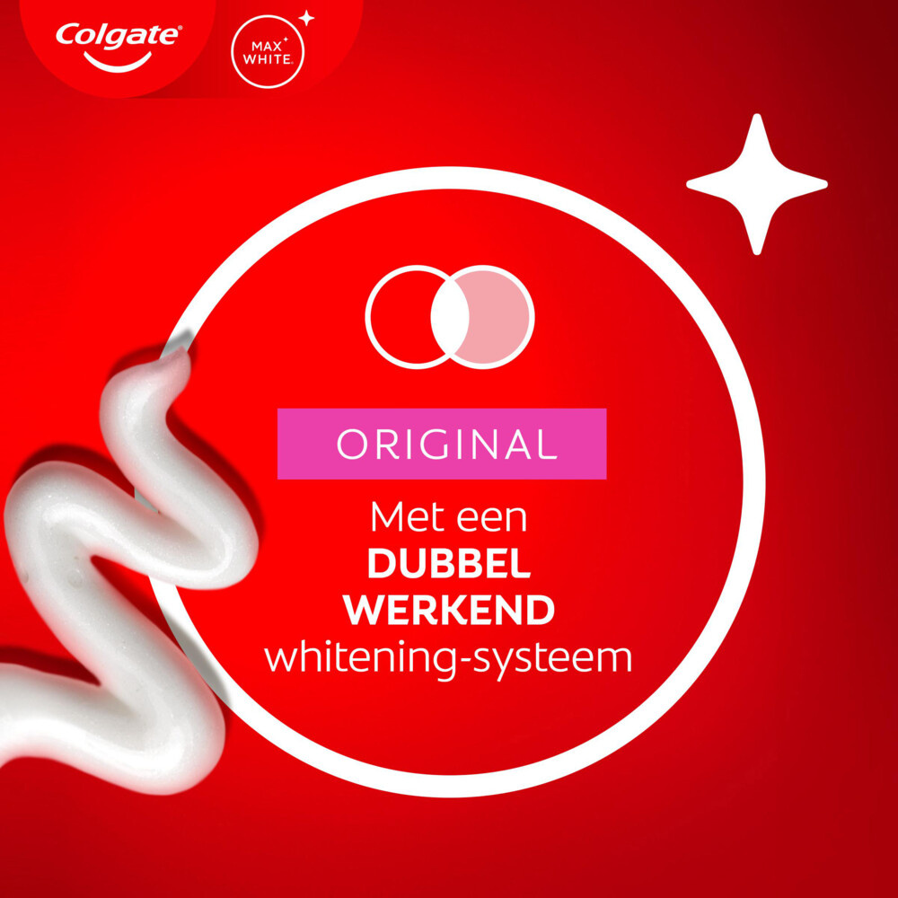 Colgate Max White Expert Original Tandpasta | 75 ml | Whitening