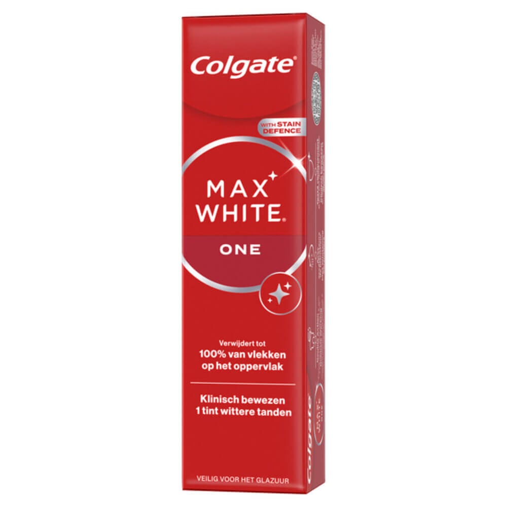 Colgate Max White One Whitening Tandpasta | 75 ml |  Natuurlijk Wittere Tanden