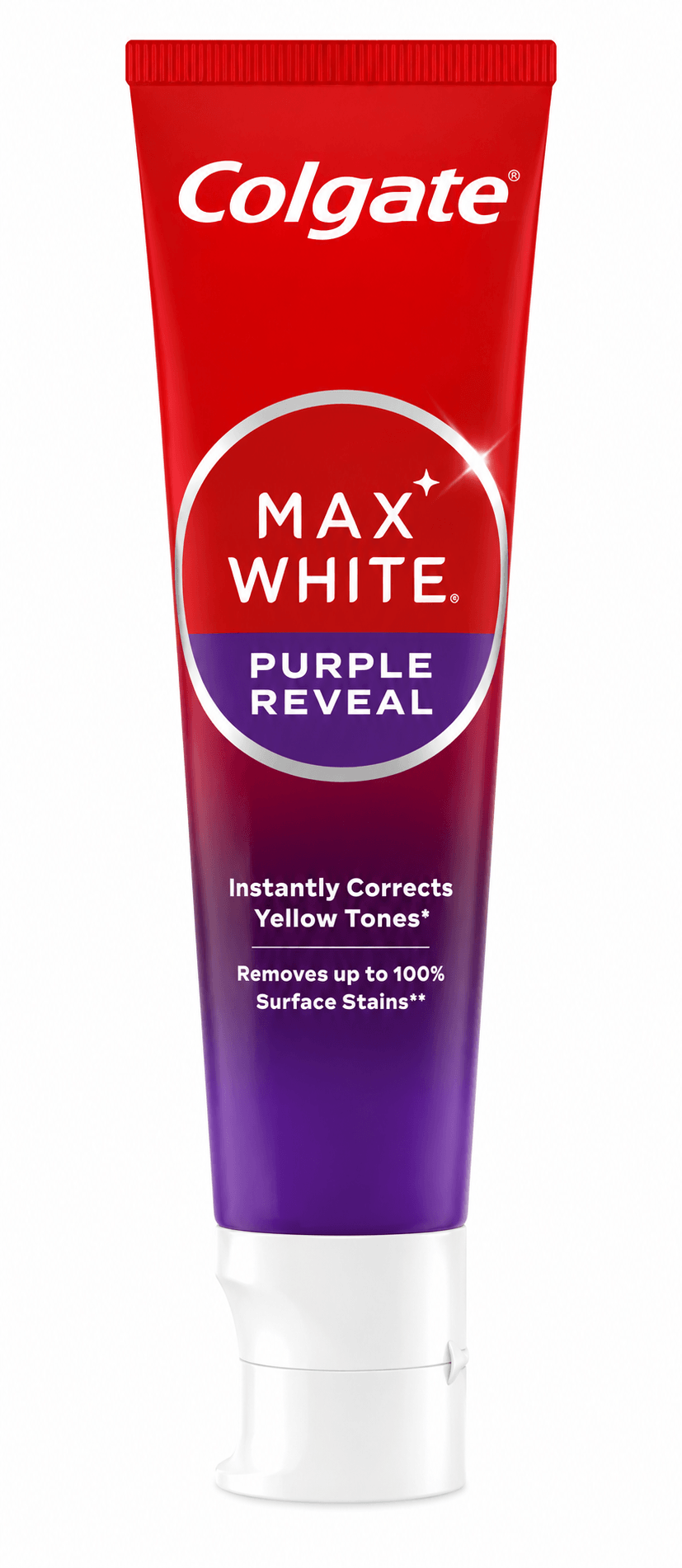 Colgate Max White Purple Reveal Tandpasta | 75 ml | Wittere Tanden