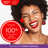 Colgate Max White Purple Reveal Tandpasta | 75 ml | Wittere Tanden
