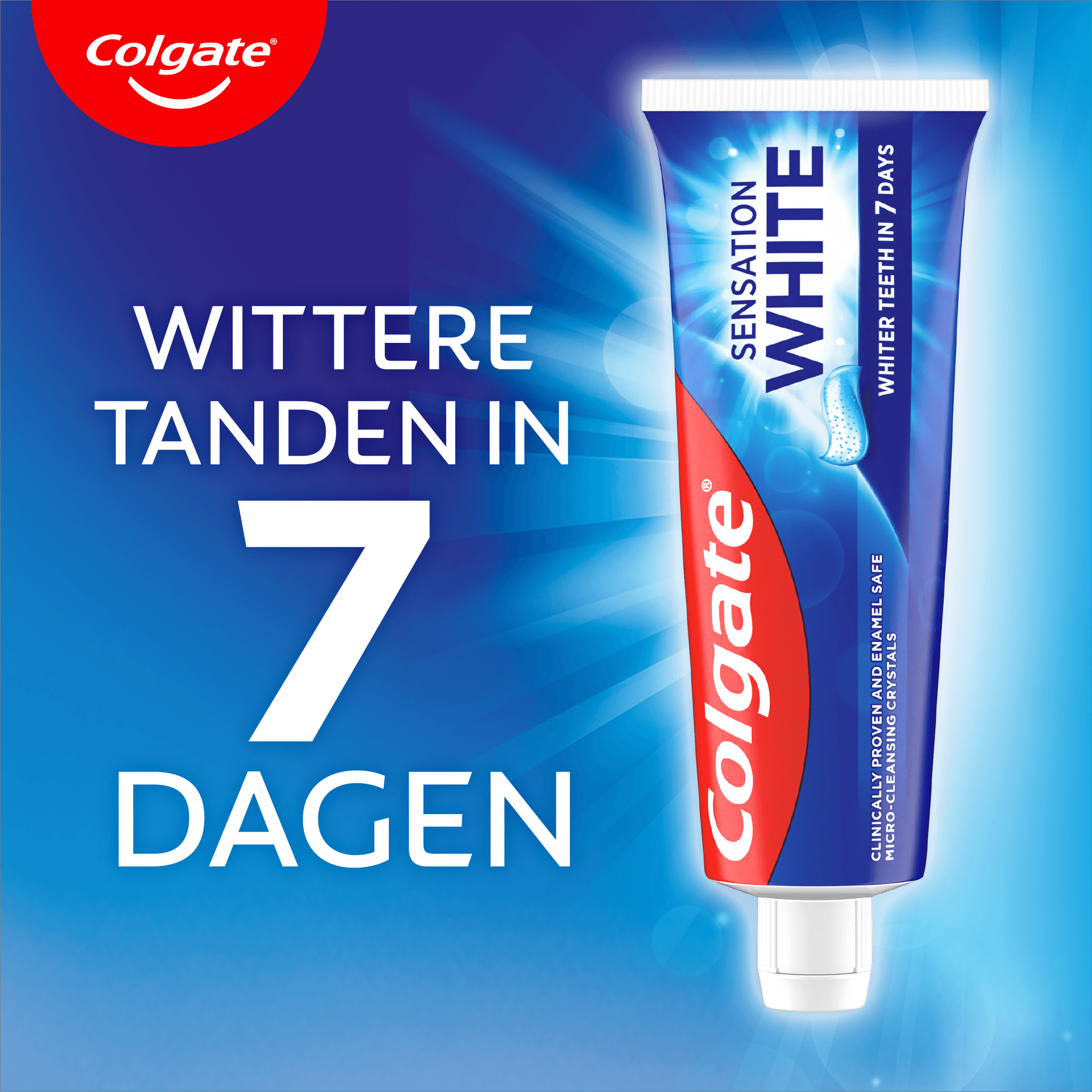 Colgate Sensation White Tandpasta | 75 ml | Wittere Tanden