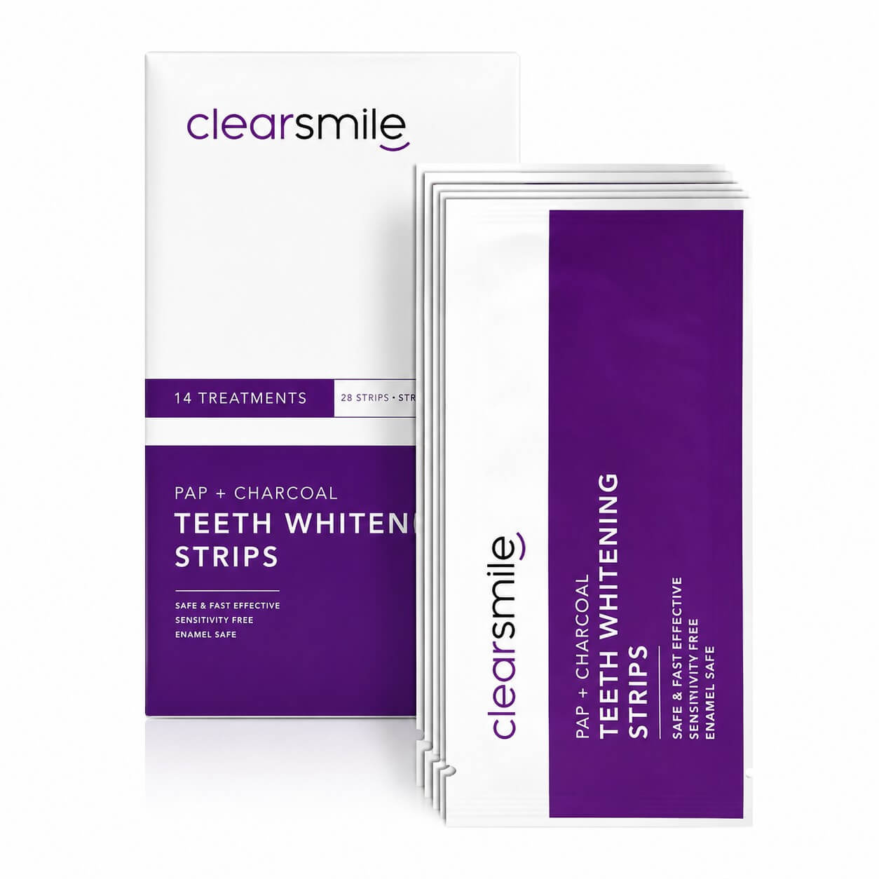 Clearsmile PAP+ Whitening Strips | 28 Strips | Witte Tanden