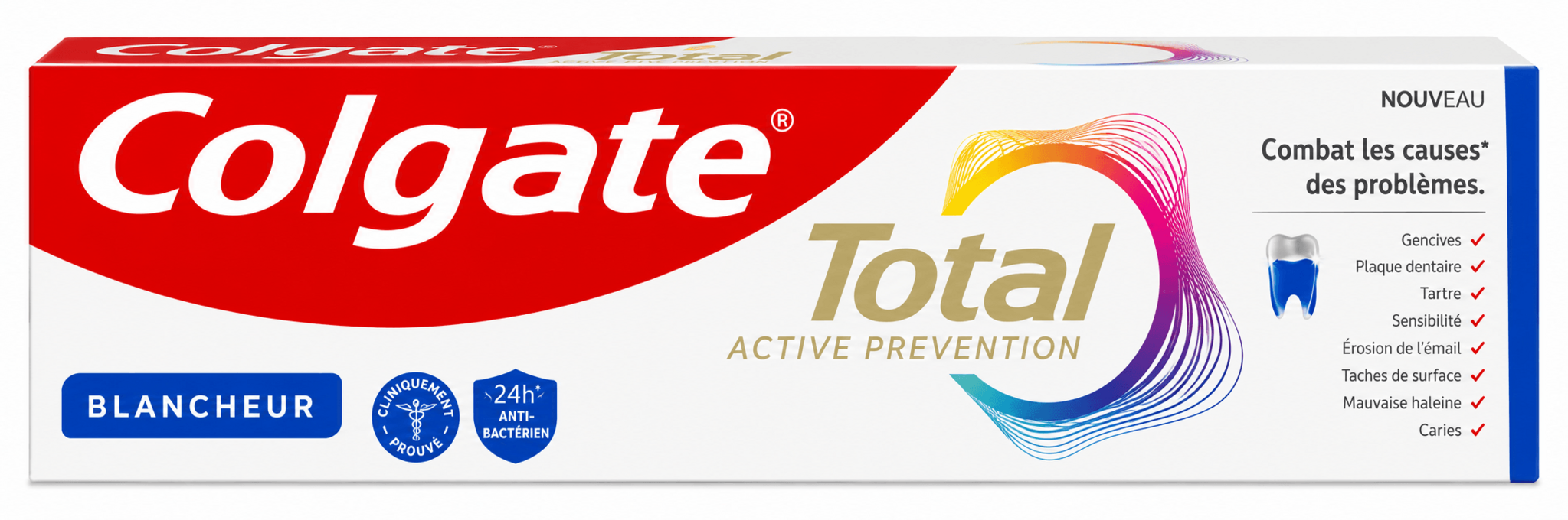 Colgate Total Whitening Tandpasta | 75 ml | Witte Tanden