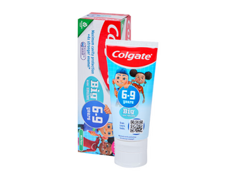 Colgate Big Kids' Smiles Tandpasta Mild Mint | 50 ml | 6 tot 9 Jaar