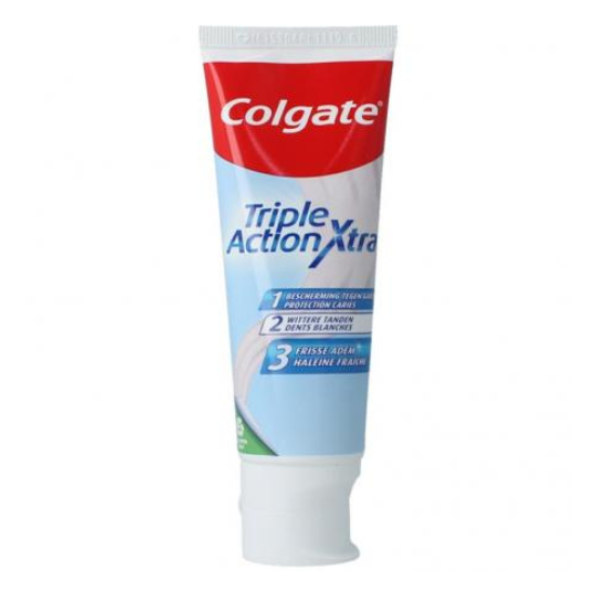 Colgate Triple Action Xtra White Tandpasta | 75 ml | Witte Tanden