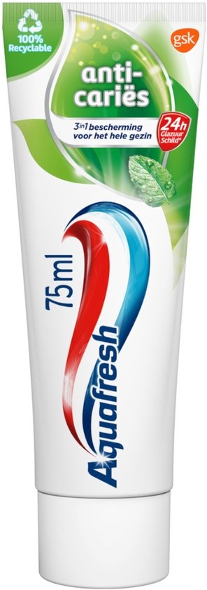 Aquafresh Tandpasta Anti-Cariës | 75 ml | Sterke Tanden
